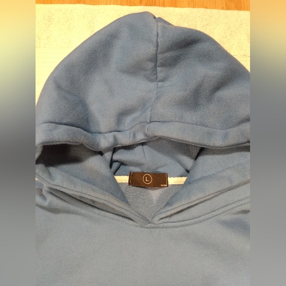 KID CUDI Man on the Moon 3 The Chosen  Cotton Blue Heavy Sweatshirt print Hoodie - Picture 7 of 13